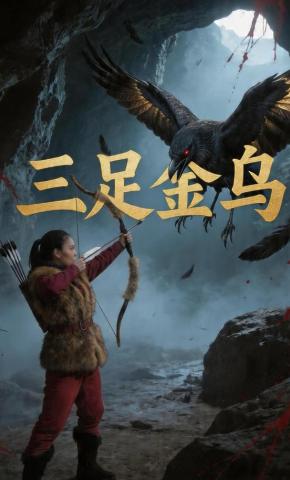 短剧《三足金乌》海报