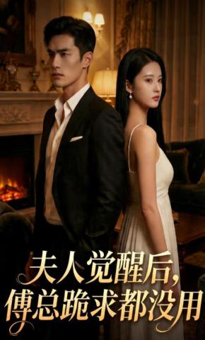 短剧《夫人觉醒后，傅总跪求都没用》海报