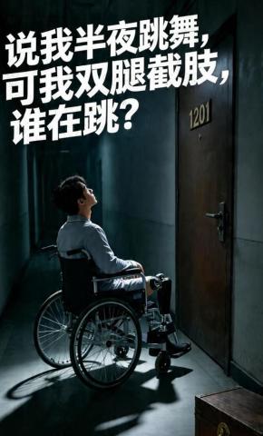 短剧《说我半夜跳舞，可我双腿截肢，谁在跳？》海报