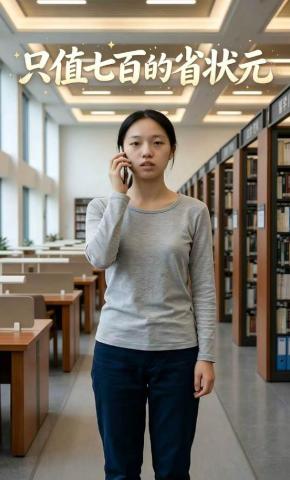 短剧《只值七百的省状元》海报