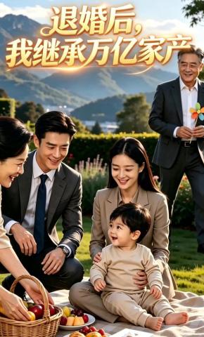短剧《退婚后，我继承万亿家产》海报
