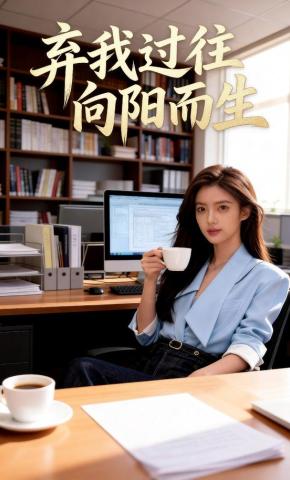 短剧《弃我过往向阳而生》海报