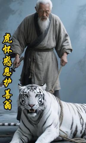 短剧《虎怀感恩护善翁》海报