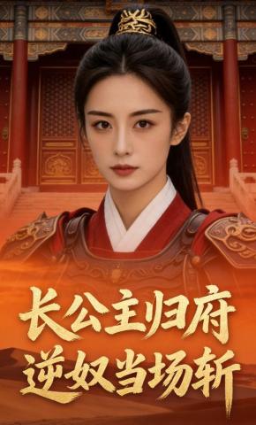 短剧《长公主归府，逆奴当场斩》海报