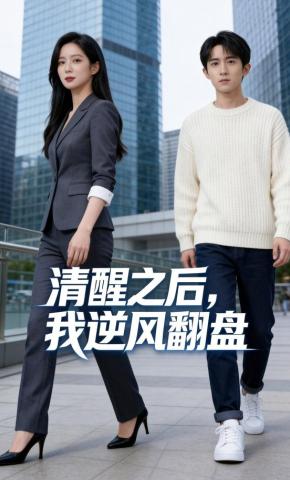 短剧《清醒之后，我逆风翻盘》海报