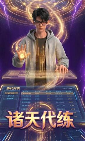 短剧《诸天代练》海报