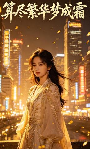 短剧《算尽繁华梦成霜》海报