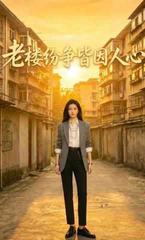 短剧《老楼纷争皆因人心》海报