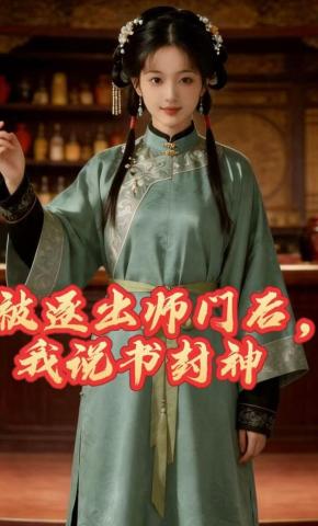 短剧《被逐出师门后，我说书封神》海报