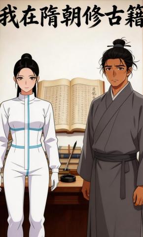 短剧《我在隋朝修古籍》海报