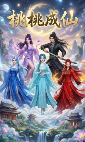 短剧《桃桃成仙》海报