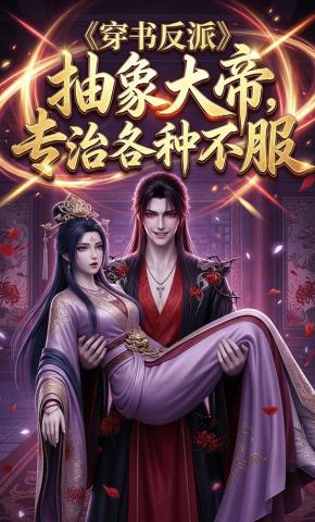 短剧《穿书反派：抽象大帝，专治各种不服》海报