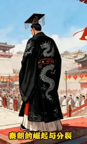 短剧《秦朝的崛起与分裂》海报