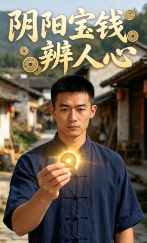 短剧《阴阳宝钱辨人心》海报