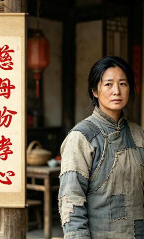 短剧《慈母盼孝心》海报