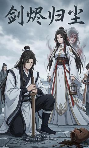 短剧《剑烬归尘》海报