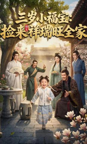 短剧《三岁小福宝：捡来祥瑞旺全家》海报