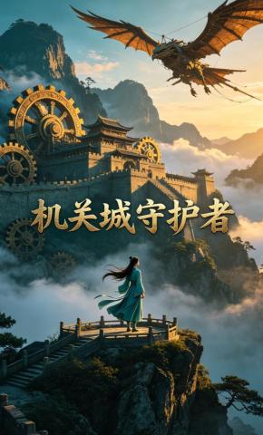 短剧《机关城守护者》海报