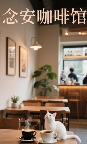 短剧《念安咖啡馆》海报