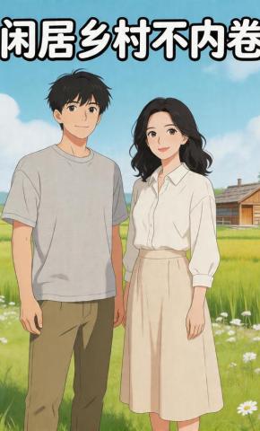 短剧《闲居乡村不内卷》海报