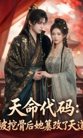 短剧《天命代码：被挖骨后她篡改了天道》海报