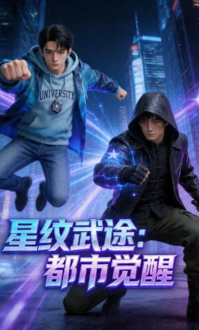 短剧《星纹武途：都市觉醒》海报