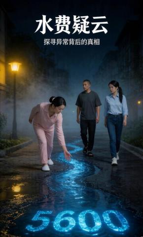 短剧《水费疑云》海报