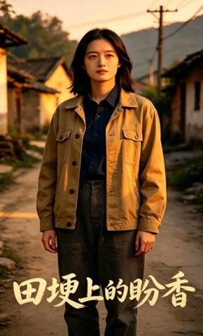 短剧《田埂上的盼香》海报