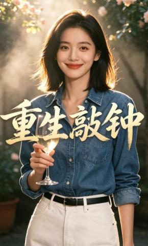 短剧《重生敲钟》海报