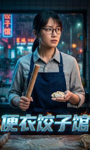 短剧《便衣饺子店》海报