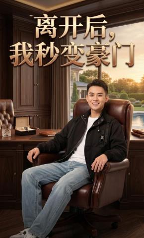 短剧《离开后，我秒变豪门》海报