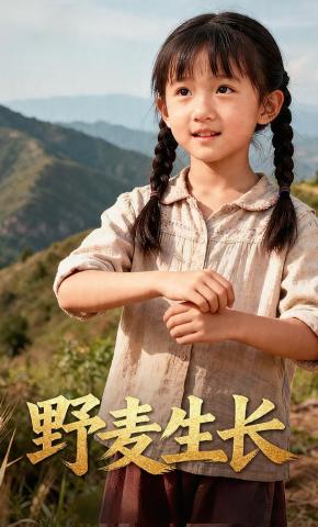 短剧《野麦生长》海报