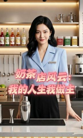 短剧《奶茶店风云：我的人生我做主》海报