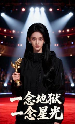 短剧《一念地狱一念星光》海报