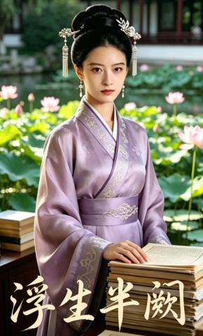 短剧《浮生半阙》海报
