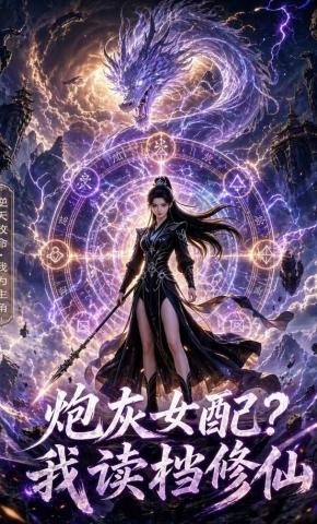 短剧《炮灰女配？我读档修仙》海报