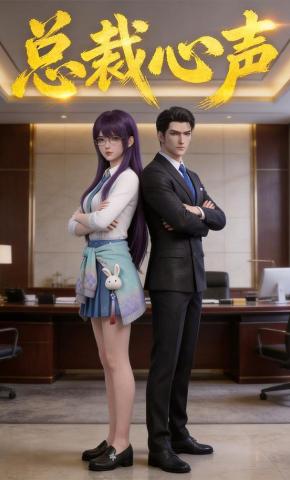 短剧《总裁心声》海报