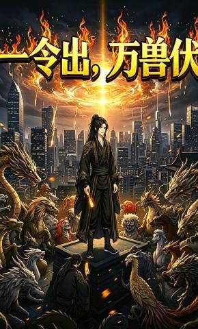 短剧《一令出，万兽伏》海报