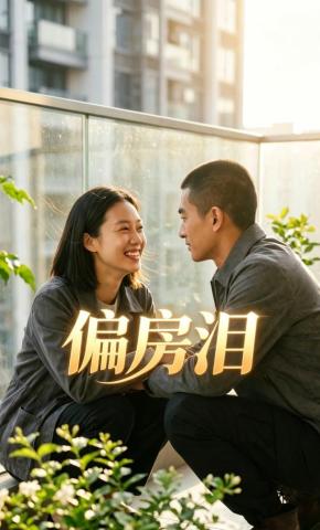 短剧《偏房泪》海报