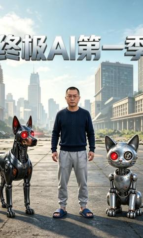 短剧《终极AI第一季》海报