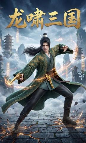 短剧《龙啸三国》海报