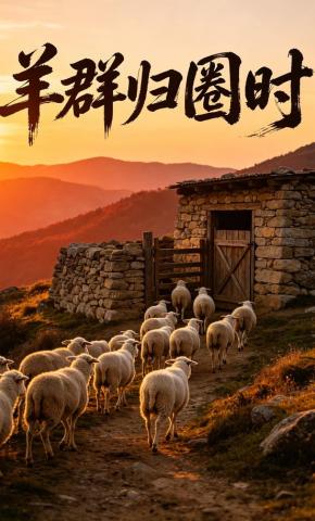 短剧《羊群归圈时》海报