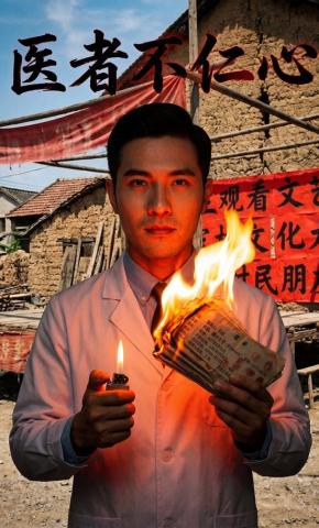短剧《医者不仁心》海报