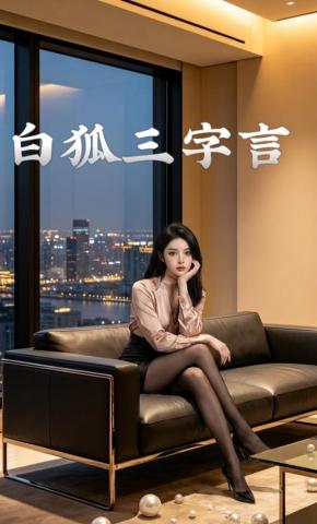 短剧《白狐三字言》海报