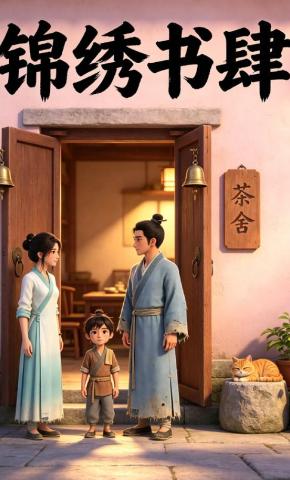 短剧《锦绣书肆3》海报