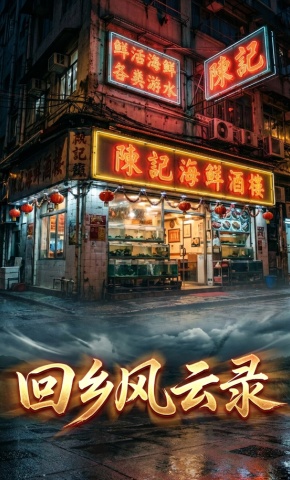 短剧《回乡风云录》海报