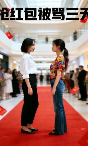 短剧《抢红包被骂三天》海报