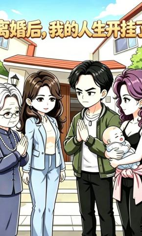 短剧《离婚后，我的人生开挂了》海报