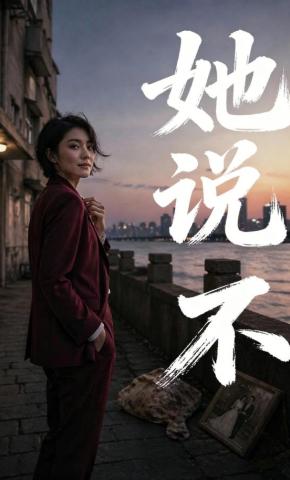 短剧《她说：不》海报