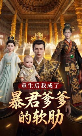 短剧《重生后我成了暴君爹爹的软肋》海报